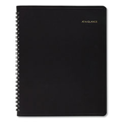 AT-A-GLANCE® Monthly Planner in Business Week Format, 10 x 8, Black Cover, 12-Month (Jan to Dec): 2023