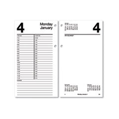 AT-A-GLANCE® Large Desk Calendar Refill, 4.5 x 8, White Sheets, 2023